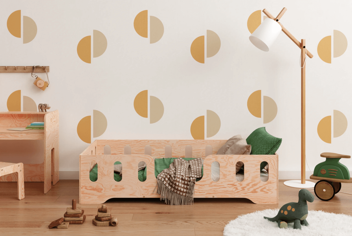 Bodenbett 70×140: Geborgen schlafen, frei aufwachsen